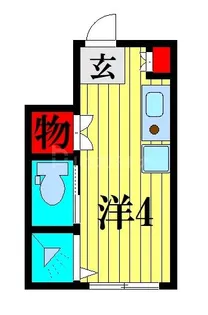 サークルハウス京成小岩【1階】の間取り