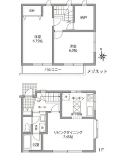 らいとあっぷEの間取り