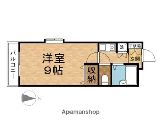 ジュネス水谷No.2【2階】の間取り