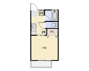 ルネサンス見川【2階】の間取り