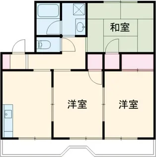 グランソレイユ水戸【3階】の間取り