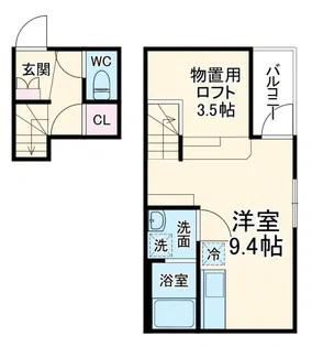 Foresta(フォレスタ)【2階】の間取り