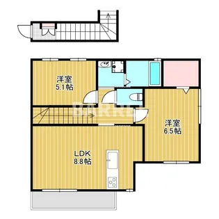 パナウィル【2階】の間取り