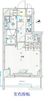 ルーブル川崎中丸子弐番館【5階】の間取り