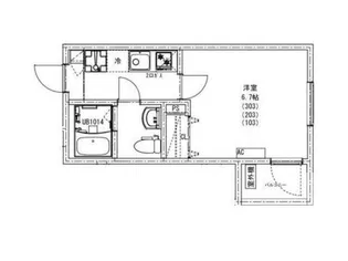 KEIAI RESIDENCE 北大宮II【1階】の間取り