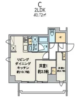 Garden Xavis不動前【3階】の間取り