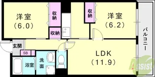 プリマベーラ【2階】の間取り