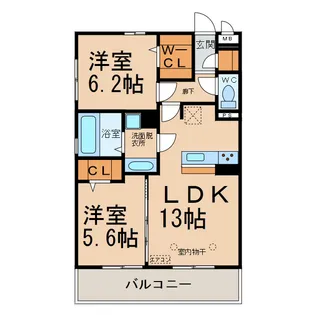 マンション コクーン【3階】の間取り