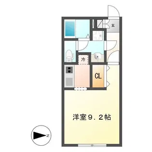 Branche金山【2階】の間取り