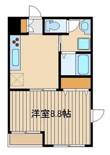 ハレクナナーラ【2階】の間取り