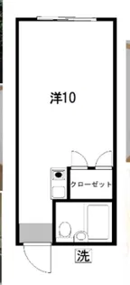 カサベルデ中村【2階】の間取り