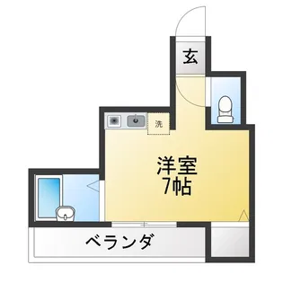 フットヒルズ【4階】の間取り