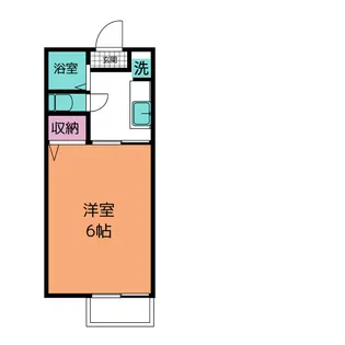 セジュール八事【2階】の間取り