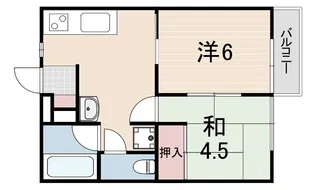 メゾンルミエール【1階】の間取り