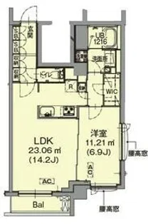 不二美屋III【7階】の間取り