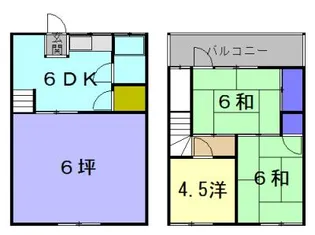 広島県福山市引野町3【一戸建】の間取り