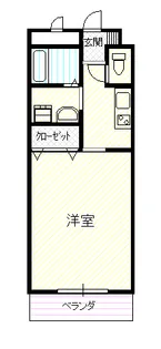 高知県高知市池【マンション】の間取り