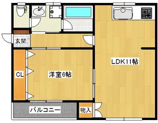 福島県郡山市昭和2【アパート】の間取り