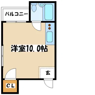 山本ビル【4階】の間取り