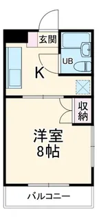 サンローヤルII【3階】の間取り