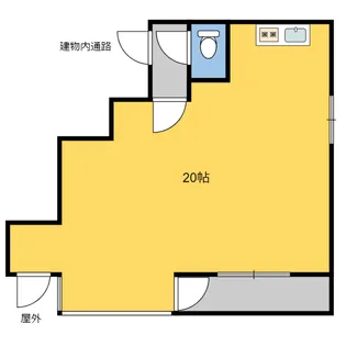 田ビル【1階】の間取り