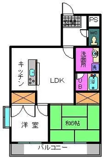 アーバンセラー【4階】の間取り