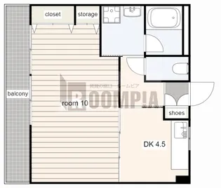 メゾン川崎【3階】の間取り