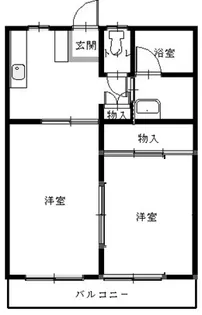 群馬県前橋市三俣町1【アパート】の間取り