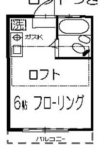 パーク数藤【1階】の間取り
