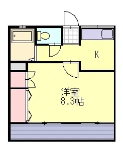 藤ハイツ II【2階】の間取り