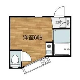 ハイツフィールドI【2階】の間取り