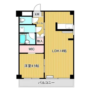 レジデンス201【3階】の間取り