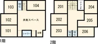 凰荘【2階】の間取り