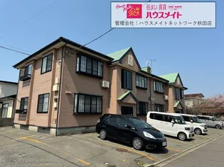 サンハイツ佐藤【1階】の外観