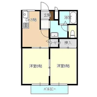 サンライフASAI【2階】の間取り