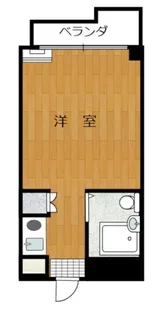 十四番館【3階】の間取り