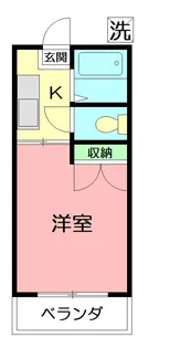 マルナカハイツ【2階】の間取り