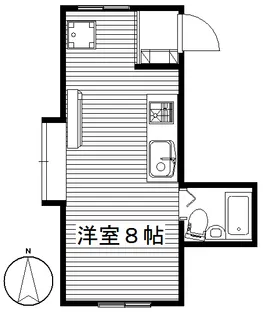 本町ヒルズ【3階】の間取り