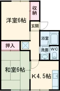 エルパセオI【2階】の間取り