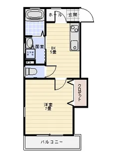 グランドパレス清川B【2階】の間取り