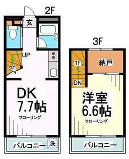 ピュアハウス経堂の間取り