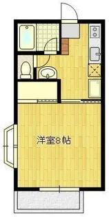 コーポフェニックスIII【1階】の間取り