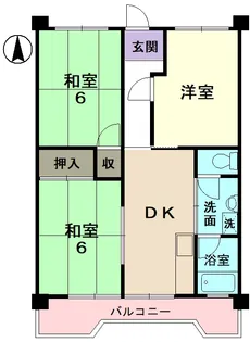 Fila Alta多治見【3階】の間取り