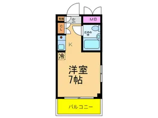 パ-クヒル用賀【3階】の間取り