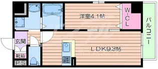 1LDKの間取り画像