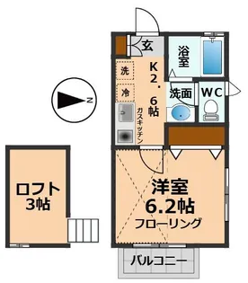 東京都杉並区成田東2【アパート】の間取り