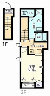 ラヴィエベル【2階】の間取り