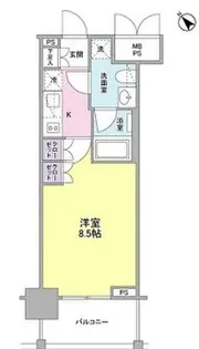 常磐レジデンシア荻窪【3階】の間取り