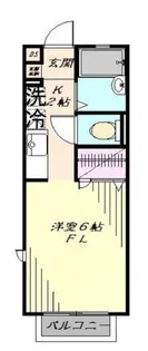 YKL FLAT【2階】の間取り