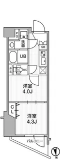 ルネサンスコート田端【5階】の間取り